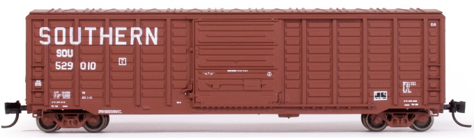 ExactRail 50' PS Waffle Side Box Car