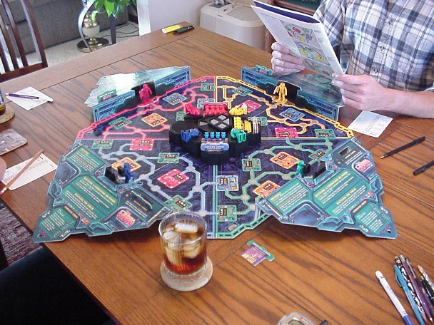 A Board Game A Day: The Omega Virus