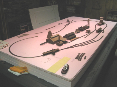 n gauge layout construction