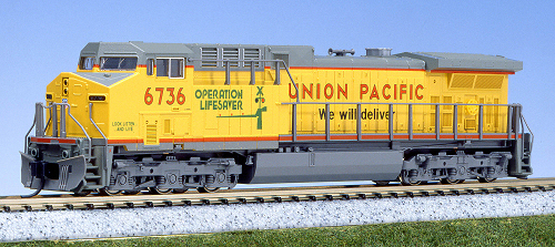 Union Pacific Operation Lifesaver C-44 Diesel Engine Toy Train