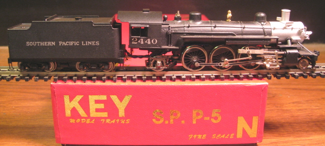 Key/Nakamura (Japan) Brass GN H-4 & SP P-5 4-6-2 Pacific